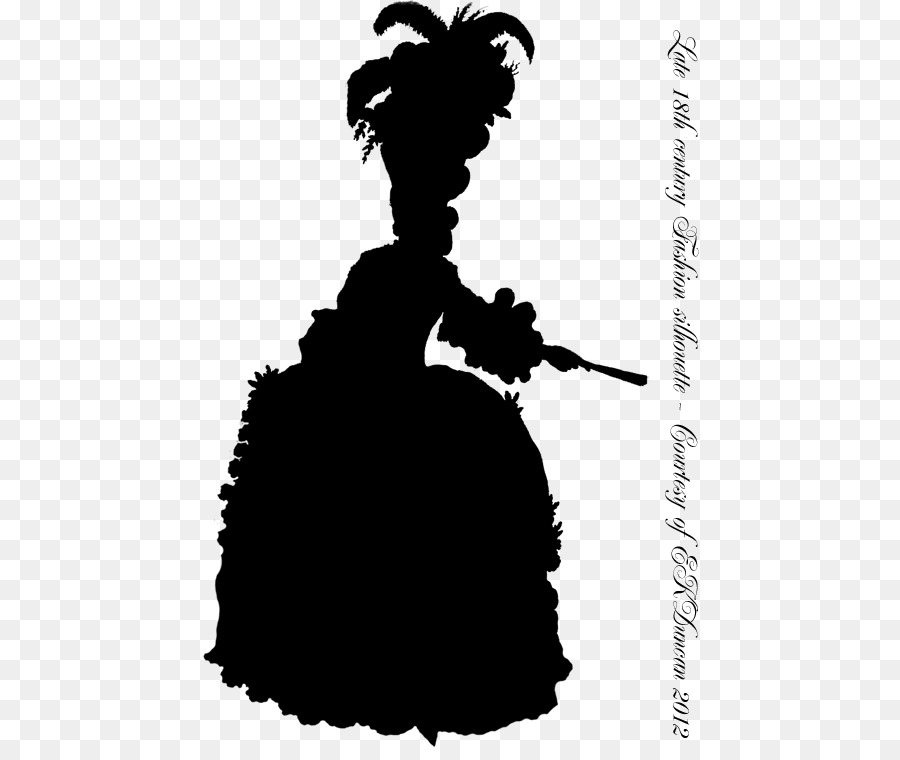 18th century Silhouette Portrait Photography - fashion png download - 517*750 - Free Transparent 18th Century png Download.