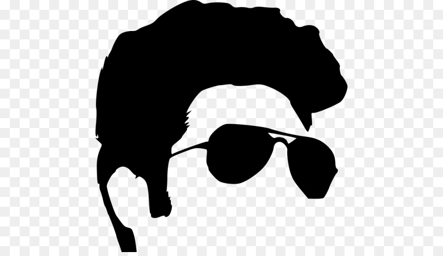 Silhouette Clip art Sunglasses Image - beard clip art png silhouette png download - 512*512 - Free Transparent Silhouette png Download.