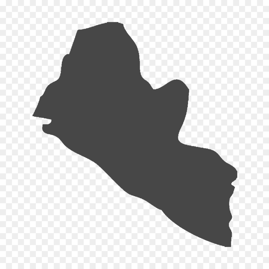 Liberia Silhouette Vector Map - Silhouette png download - 1000*1000 - Free Transparent Liberia png Download.