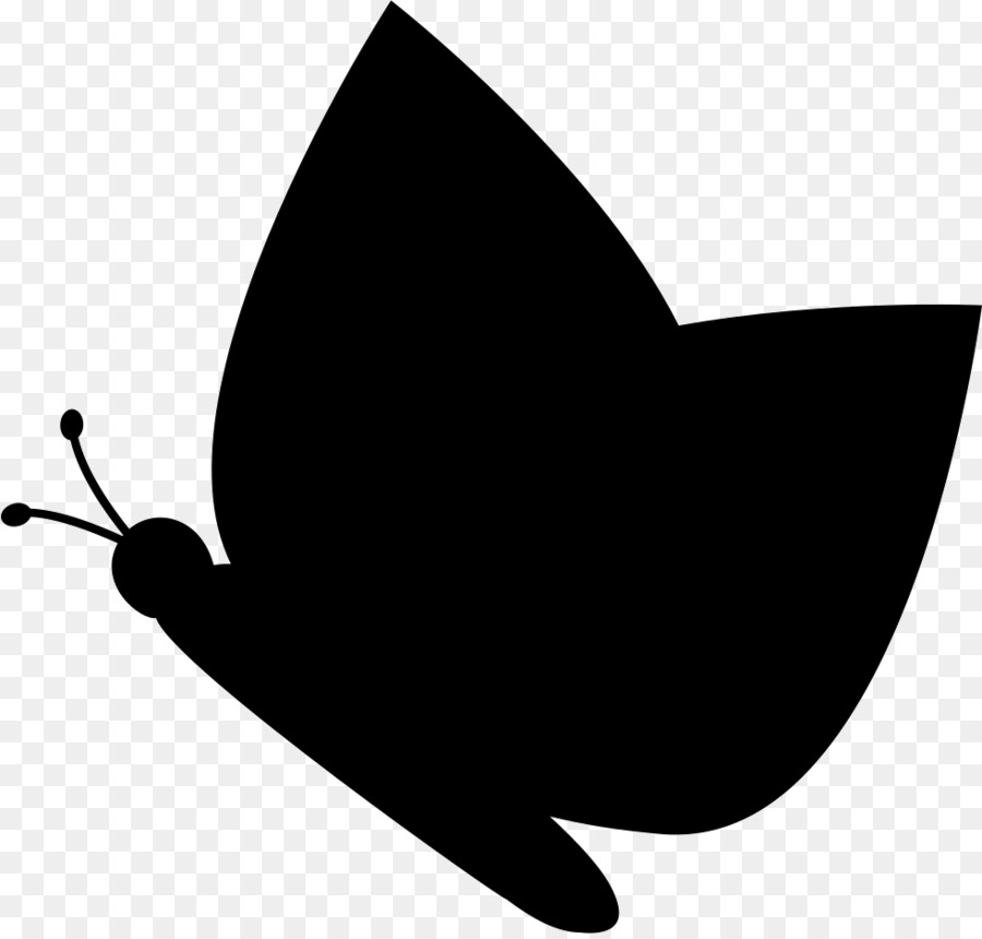 Butterfly Portable Network Graphics Image Silhouette Insect - auk silhouette png download - 981*932 - Free Transparent Butterfly png Download.
