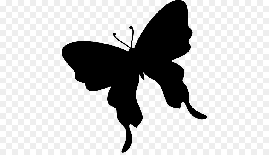 Butterfly Silhouette - butterfly png download - 512*512 - Free Transparent Butterfly png Download.
