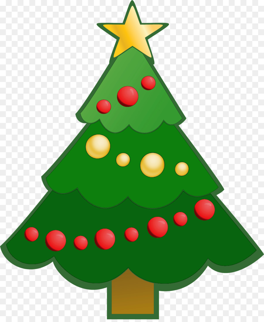 Christmas tree Santa Claus Clip art - Simple Cliparts png download - 1270*1539 - Free Transparent Christmas Tree png Download.