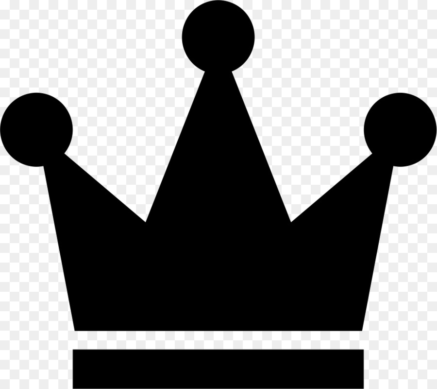 Black and white Computer Icons Clip art - simple Crown png download - 981*872 - Free Transparent Black And White png Download.