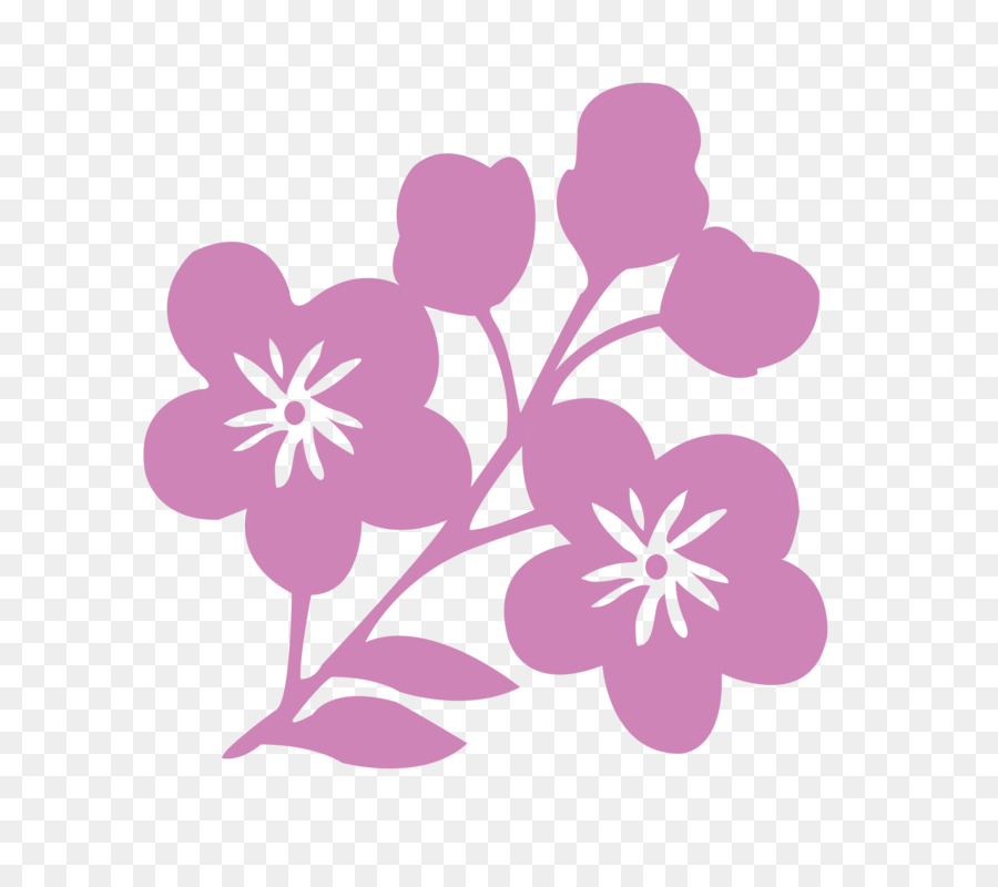 Silhouette Clip art - Simple cartoon pen creative small flowers png download - 2480*2194 - Free Transparent Silhouette png Download.