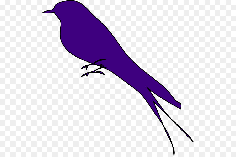 Bird Silhouette Purple Clip art - Bird png download - 576*595 - Free Transparent Bird png Download.