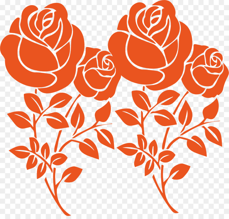 Beach rose Q-version Avatar Icon - Simple Rose Creative png download - 1304*1229 - Free Transparent Beach Rose png Download.