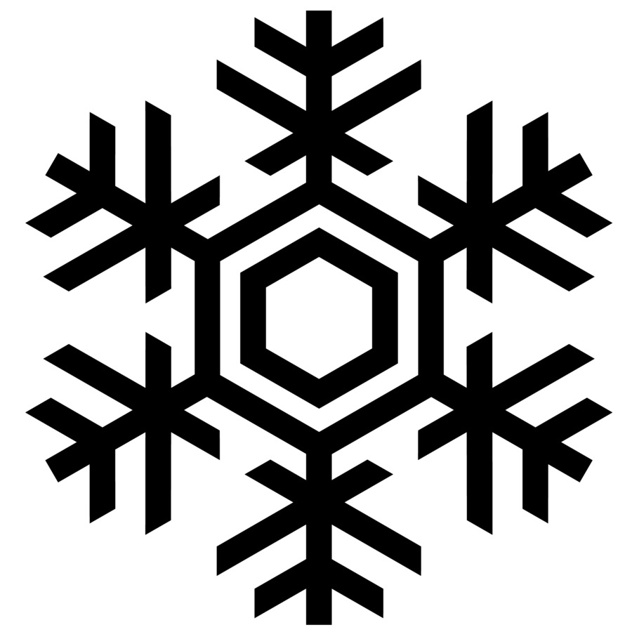 Snowflake Euclidean vector Clip art - Snowflake Silhouette Cliparts png download - 2480*2480 - Free Transparent Snowflake png Download.
