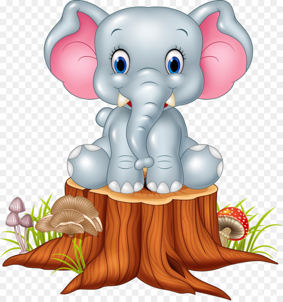Cartoon Elephant Clip art - ANIMAl png download - 1000*1061 - Free Transparent  Cartoon png Download.