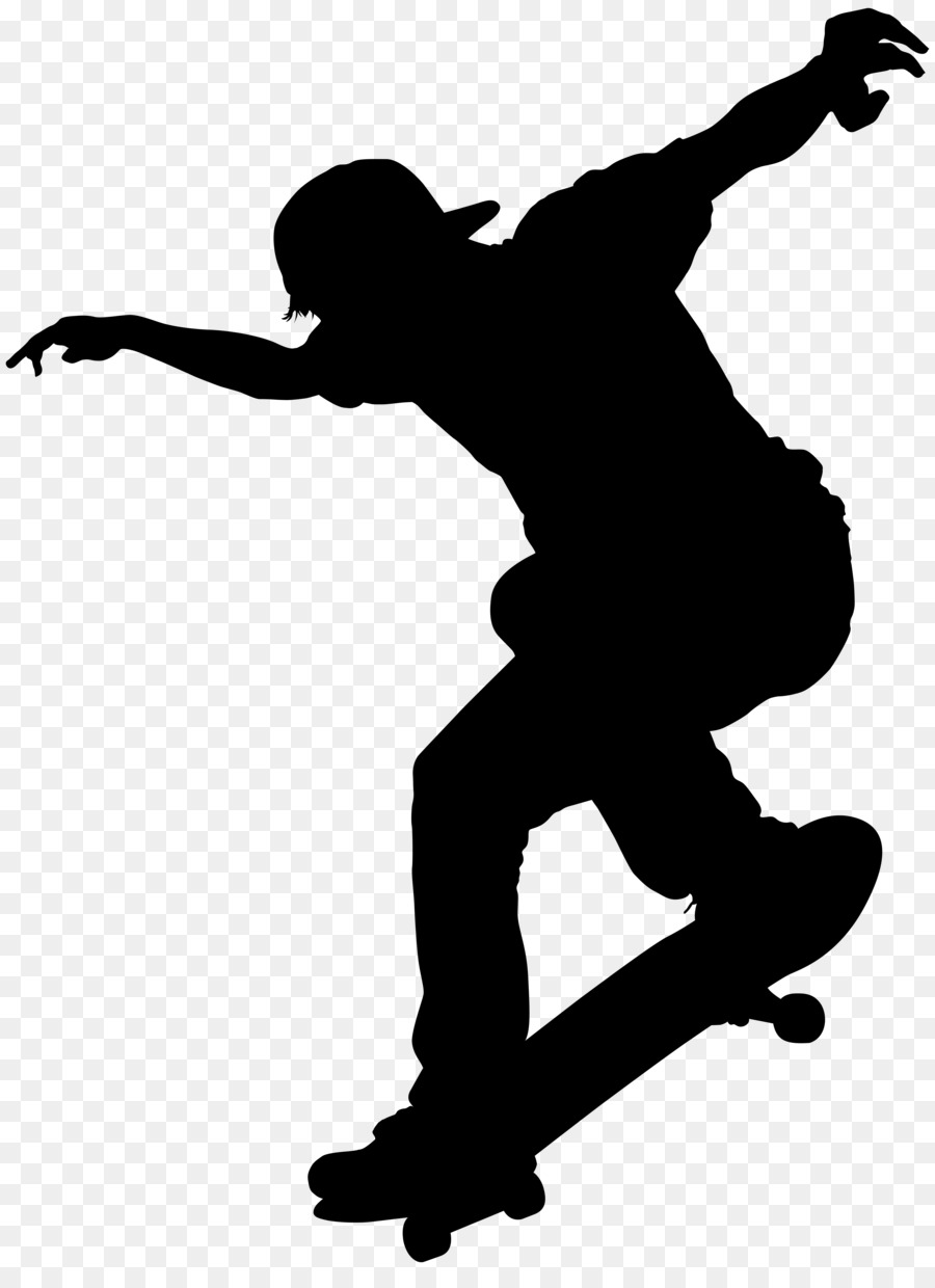 Skateboarding Silhouette Roller skating Clip art - skateboard png download - 5889*8000 - Free Transparent Skateboard png Download.
