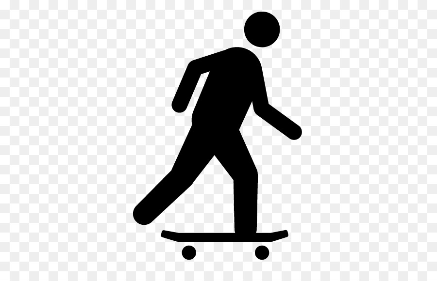 Skateboard Human behavior Line Silhouette Clip art - skateboard png download - 576*576 - Free Transparent Skateboard png Download.