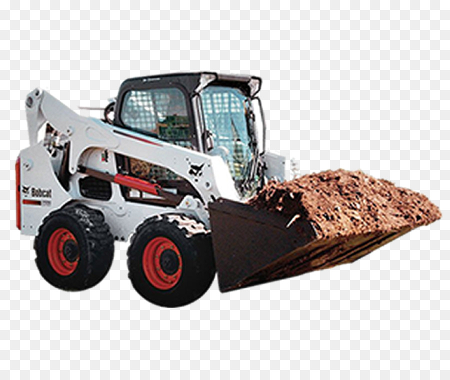 Skid-steer loader Bobcat Company Heavy Machinery Compact excavator - bulldozer png download - 2020*1674 - Free Transparent Skidsteer Loader png Download.