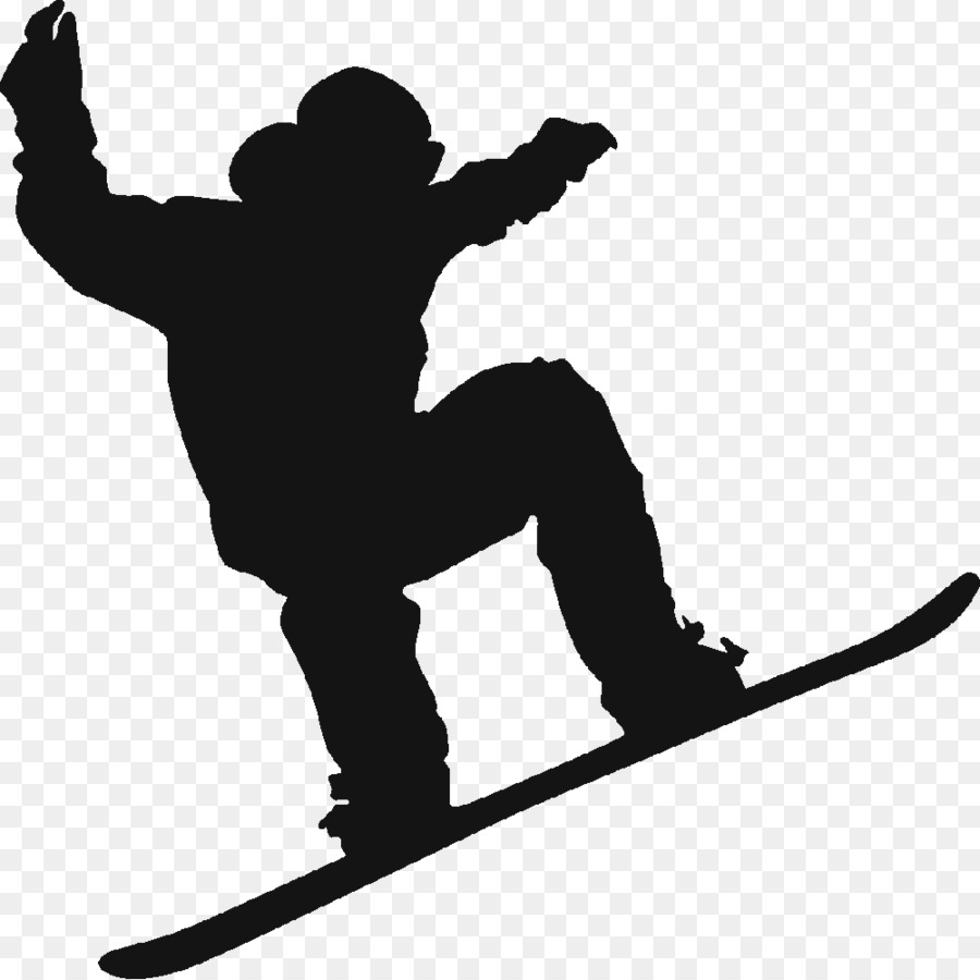 Snowboarding Silhouette Skiing - snowboard png download - 1000*1000 - Free Transparent Snowboarding png Download.