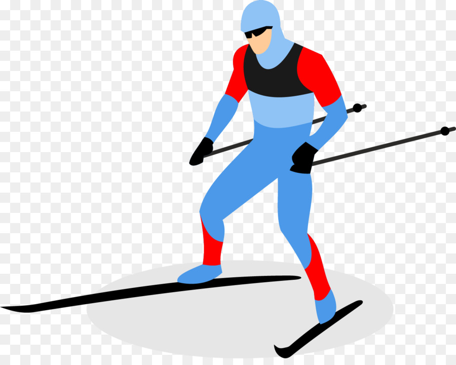 Cross-country skiing Ski pole Clip art - Vector winter skiing People png download - 1288*1012 - Free Transparent Crosscountry Skiing png Download.