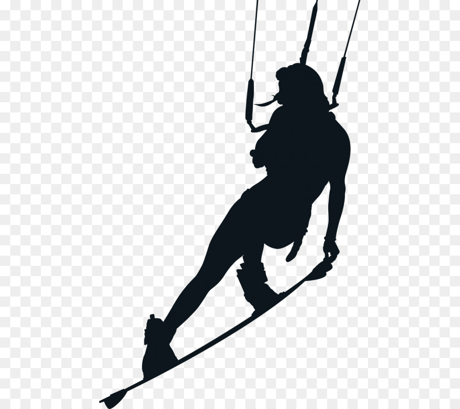 Ski Bindings Silhouette Line Skiing - kitesurfing art png download - 800*800 - Free Transparent Ski Bindings png Download.