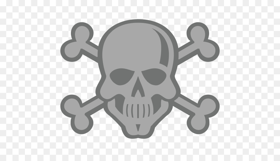 Skull and Bones Skull and crossbones Symbol Emoji - symbol png download - 512*512 - Free Transparent Skull And Bones png Download.