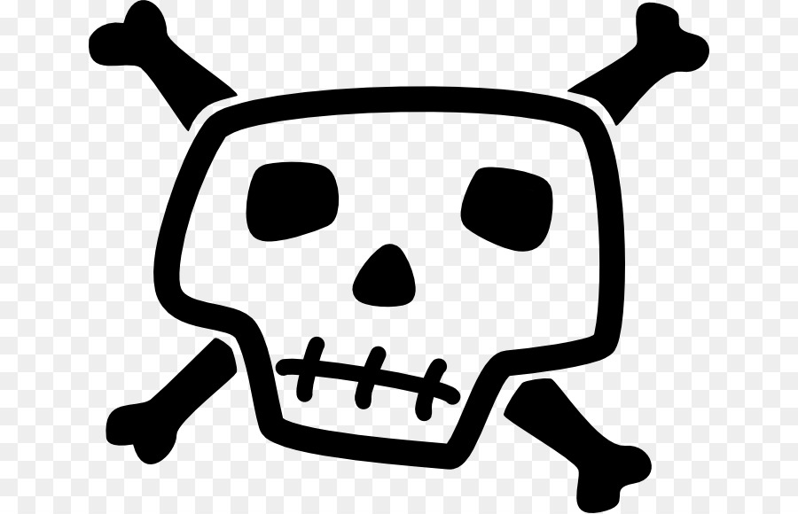 Skull and Bones Skull and crossbones Clip art - skull png download - 700*579 - Free Transparent Skull And Bones png Download.
