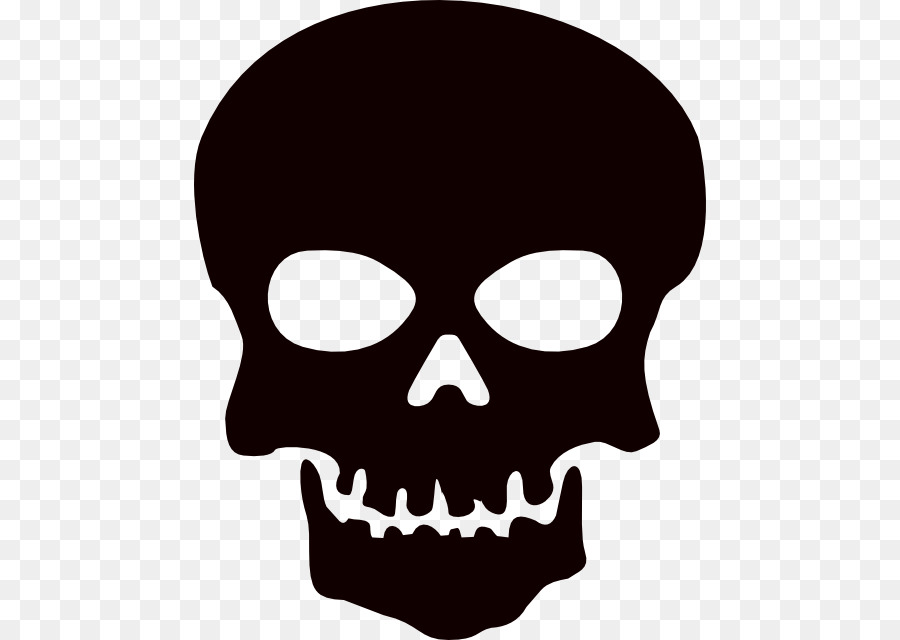 Human skull symbolism Calavera Clip art - Skulls Cliparts png download - 512*640 - Free Transparent Skull png Download.
