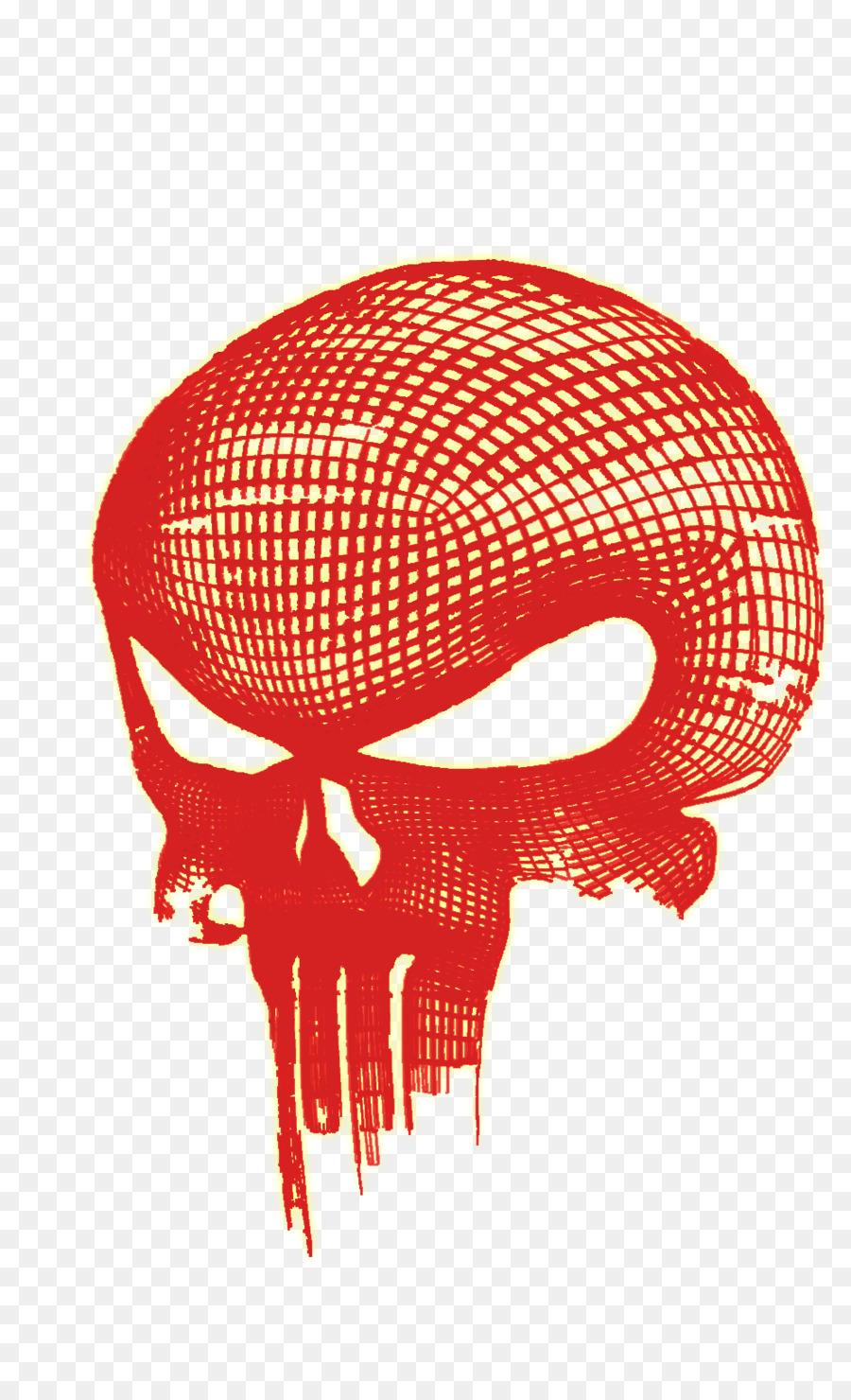 Punisher Red Skull Logo - skull png download - 992*1625 - Free Transparent Punisher png Download.