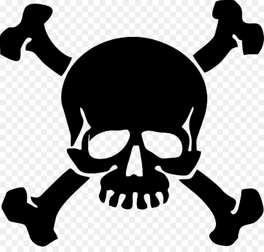 Piracy Jolly Roger Skull and crossbones Clip art - others png download - 1000*936 - Free Transparent Piracy png Download.
