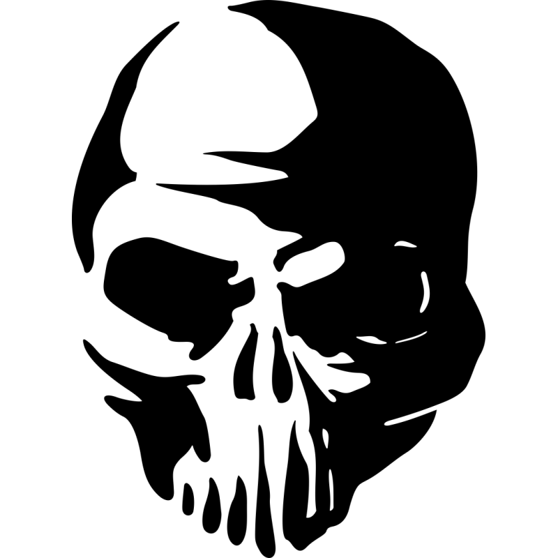 Vector graphics Skull Image Silhouette Illustration - skull png ...