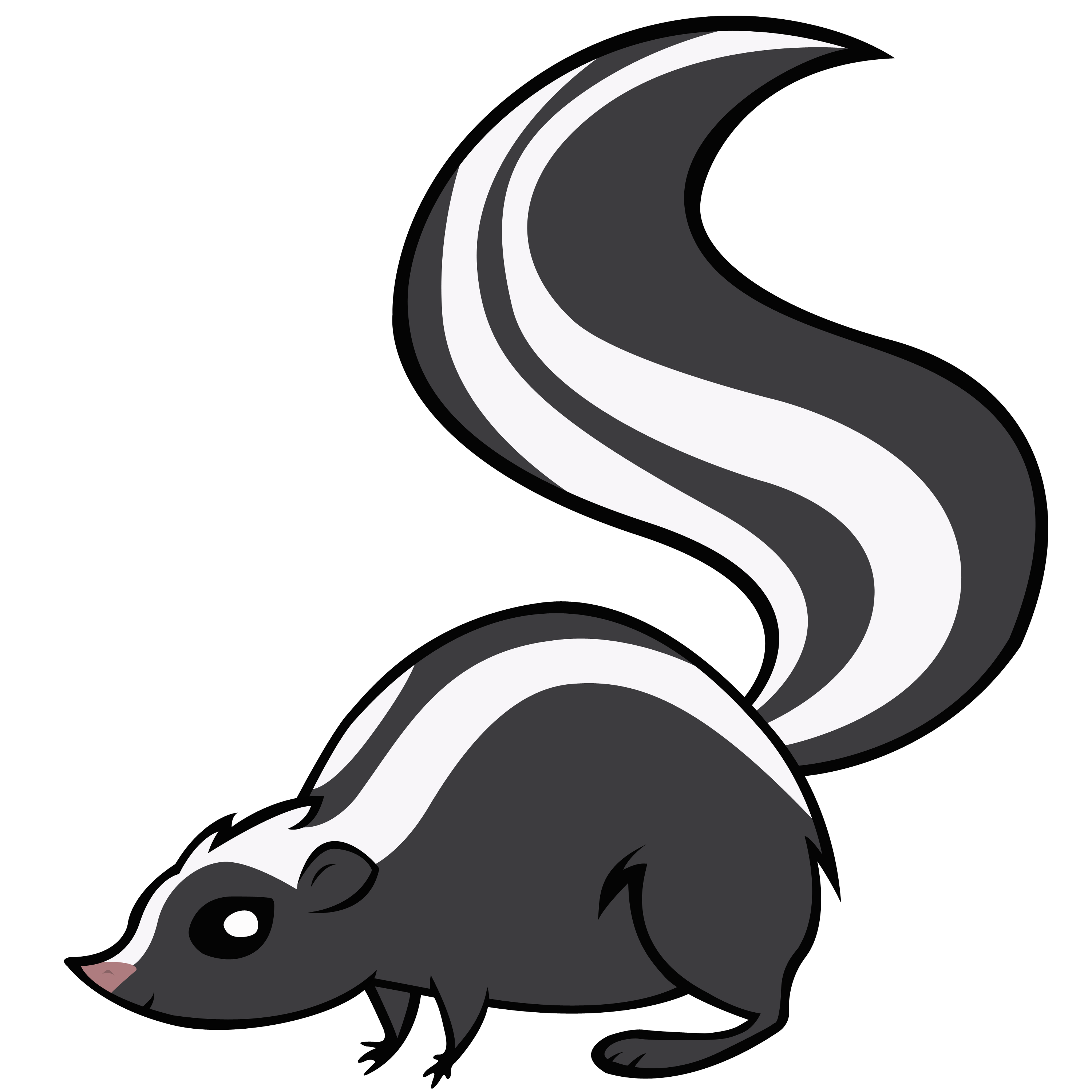 Skunk Clip art - Skunk Png Clipart png download - 3000*3000 - Free ...