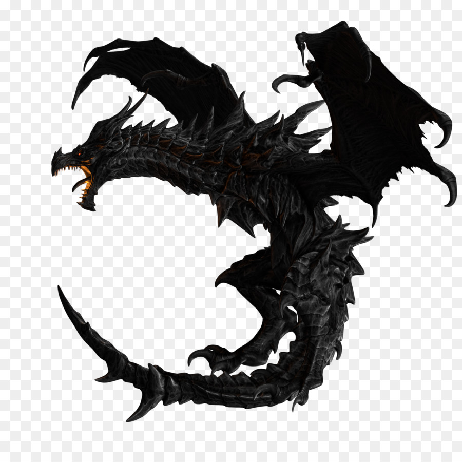 Черный дракон Алдуин