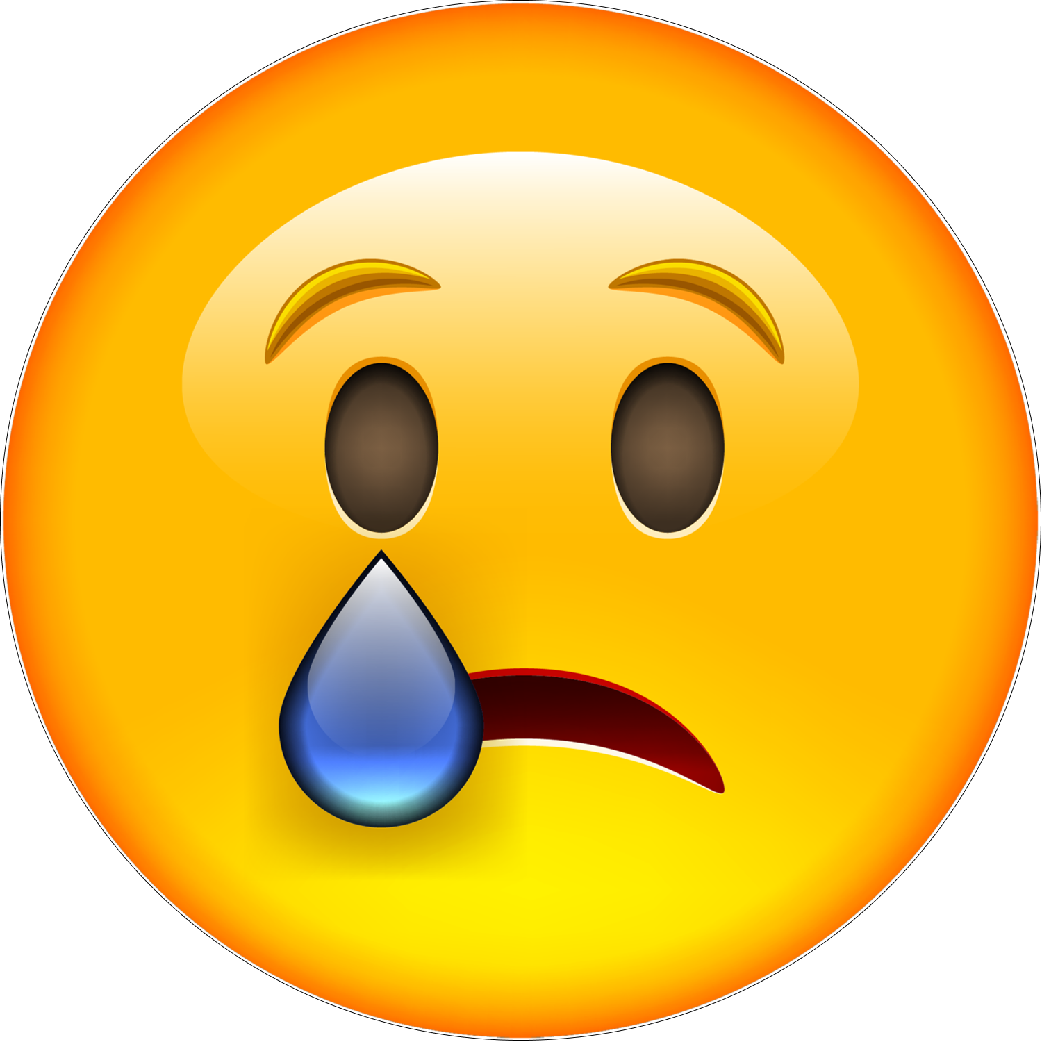 Happy Face Emoji Emoticon Smiley Crying Face With Tears Of Joy - Gambaran