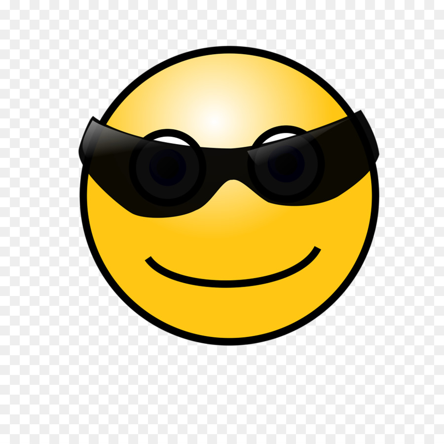 Smiley Emoticon Sunglasses Clip art - Yellow Smiley Face png download - 958*958 - Free Transparent Smiley png Download.