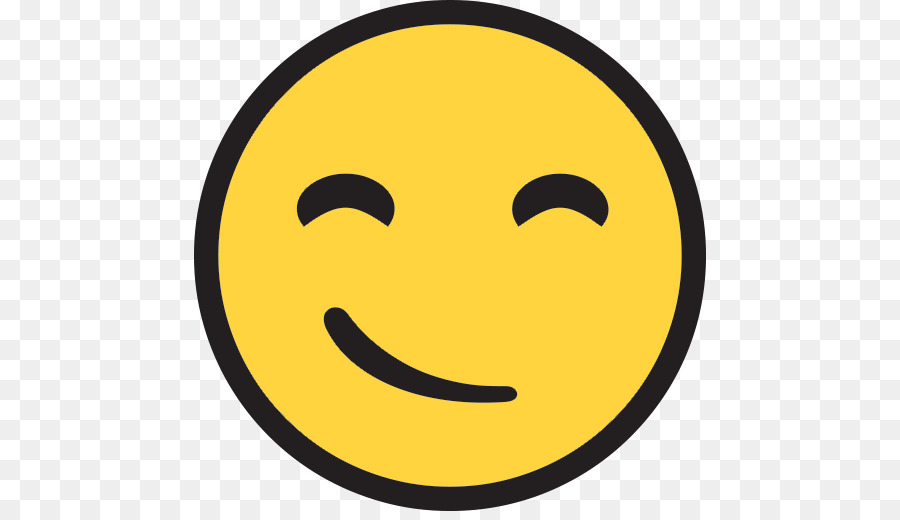Smiley Emoji Smirk Emoticon - smirk smiley png download - 512*512 - Free Transparent Smiley png Download.