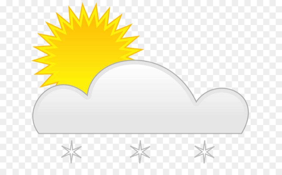 Snow Cloud Clip art - falling clipart png download - 700*546 - Free Transparent Snow png Download.