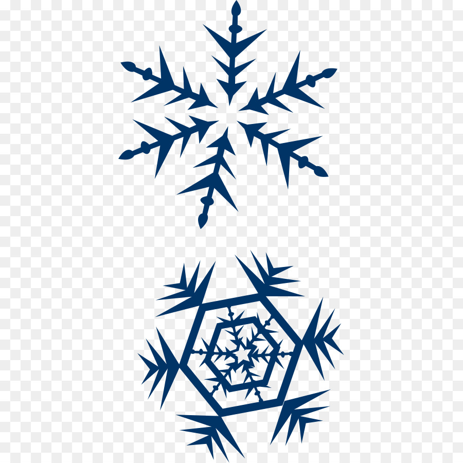 Snowflake Clip art - Snowflake Border Clipart png download - 439*900 - Free Transparent Snow png Download.