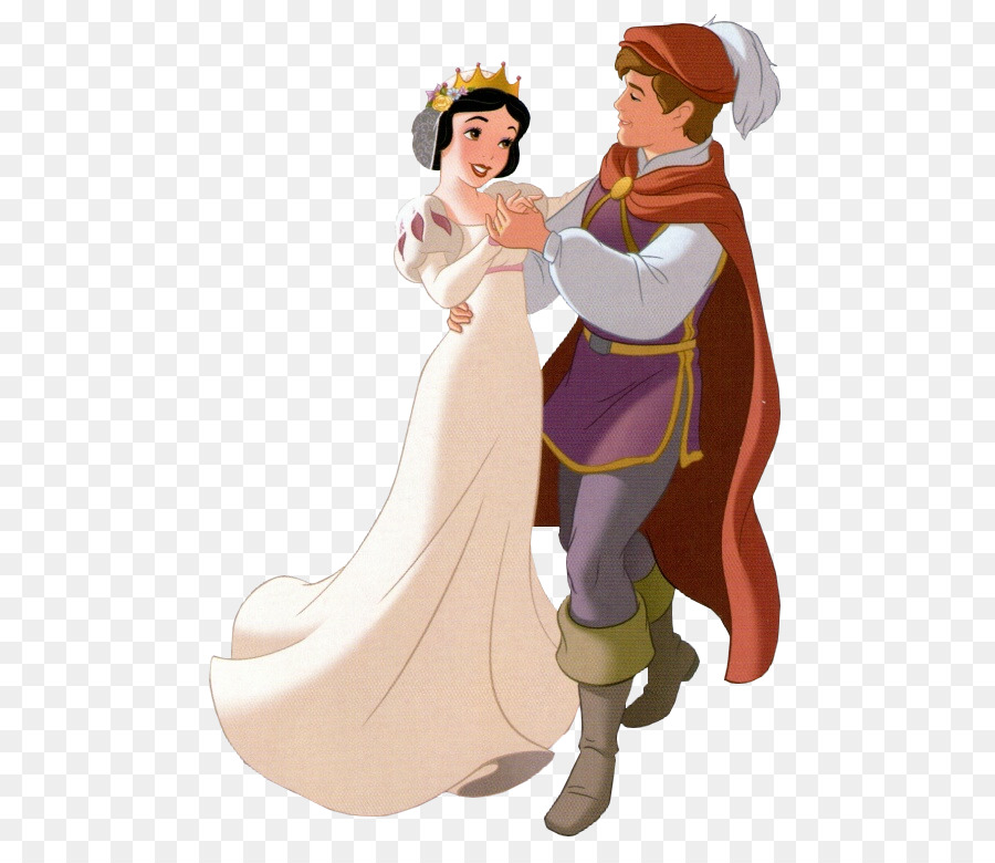 Snow White Prince Charming Princess Jasmine Rapunzel Seven Dwarfs - Snow white and prince png download - 542*768 - Free Transparent  png Download.