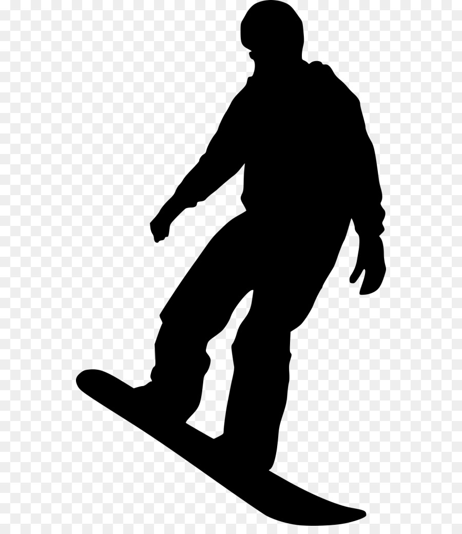 Clip art Silhouette Portable Network Graphics Snowboarding Drawing - sportsman png snowboard png download - 604*1024 - Free Transparent Silhouette png Download.