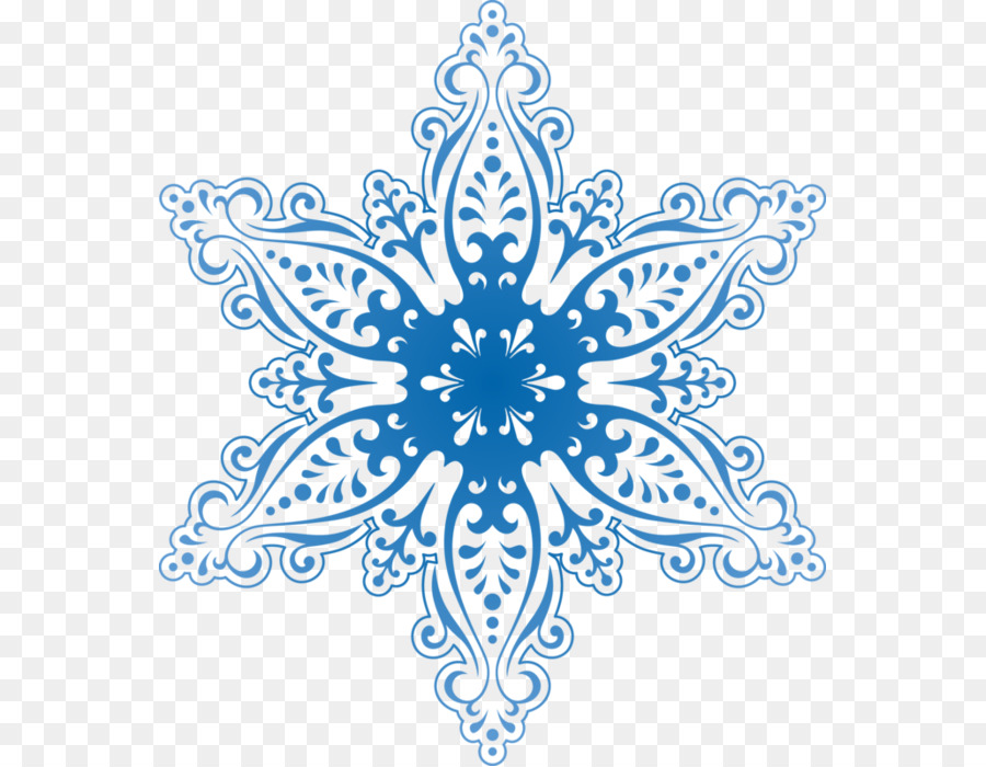 Portable Network Graphics Snowflake Clip art Transparency Image - Snowflake png download - 609*699 - Free Transparent Snowflake png Download.