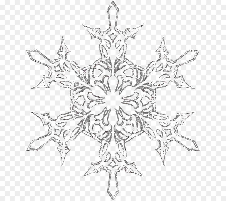 Snowflake - Silver Snowflake png download - 692*799 - Free Transparent Snowflake png Download.