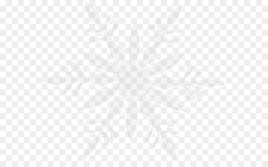 Symmetry Line Angle Point Pattern - Transparent Snowflake Clipart png download - 805*681 - Free Transparent Line png Download.