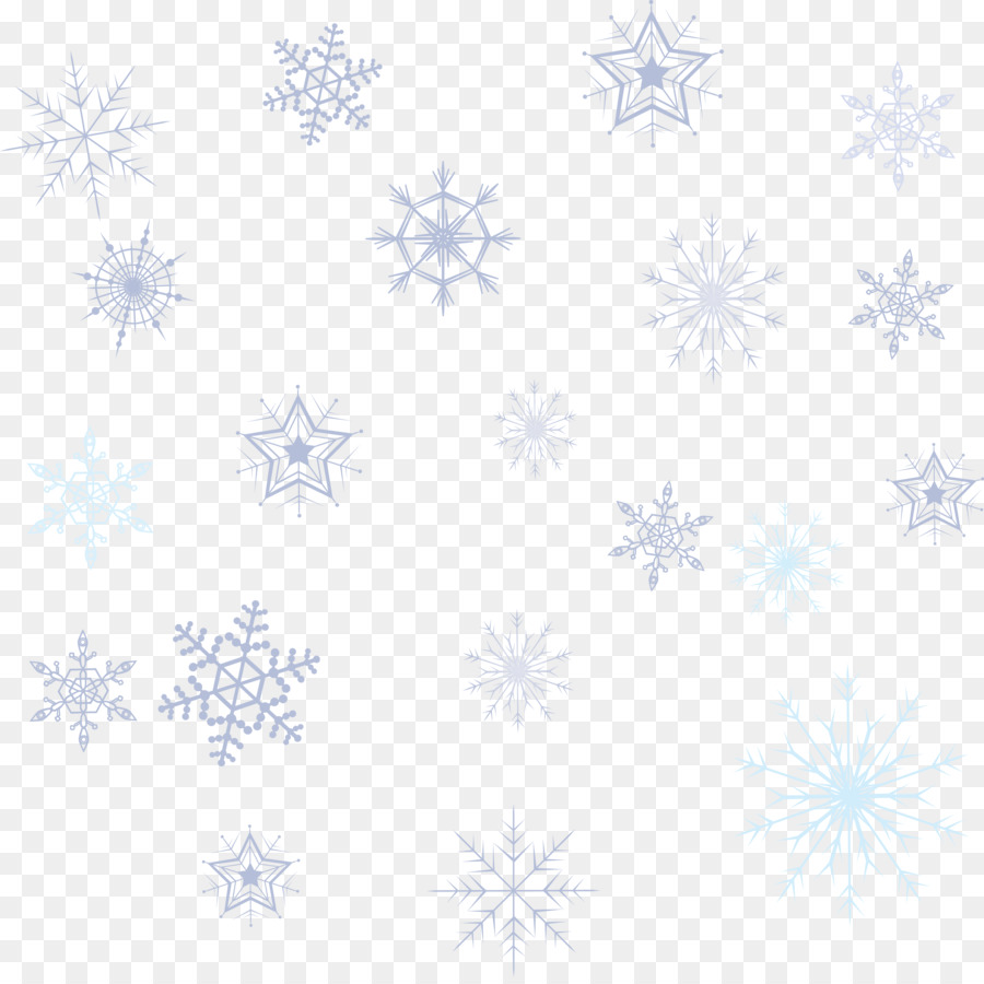 Snowflake Pattern - Variety Snowflake Collection png download - 2732*2714 - Free Transparent Snowflake png Download.
