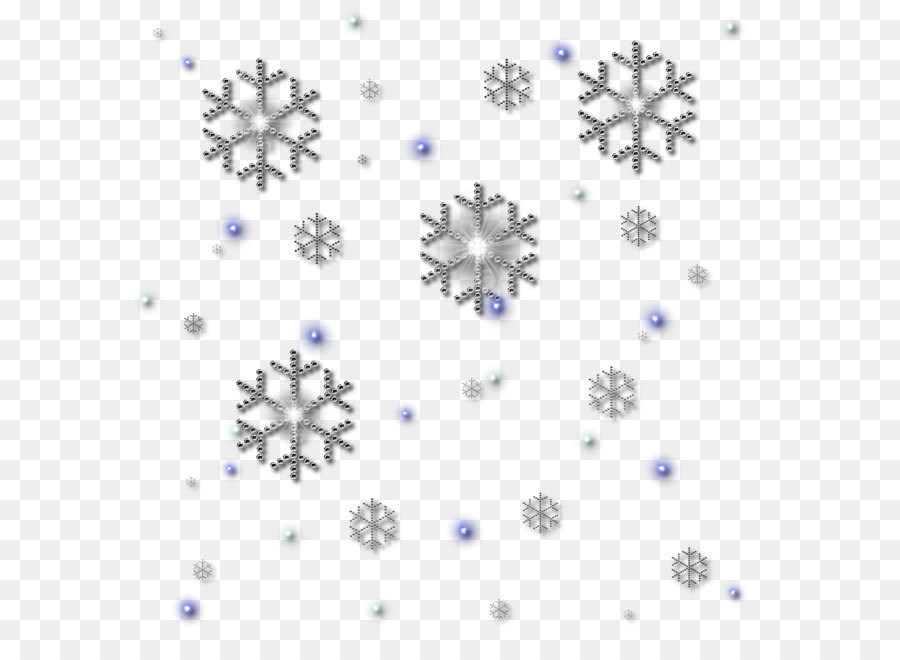 Snowflakes Transparent Background