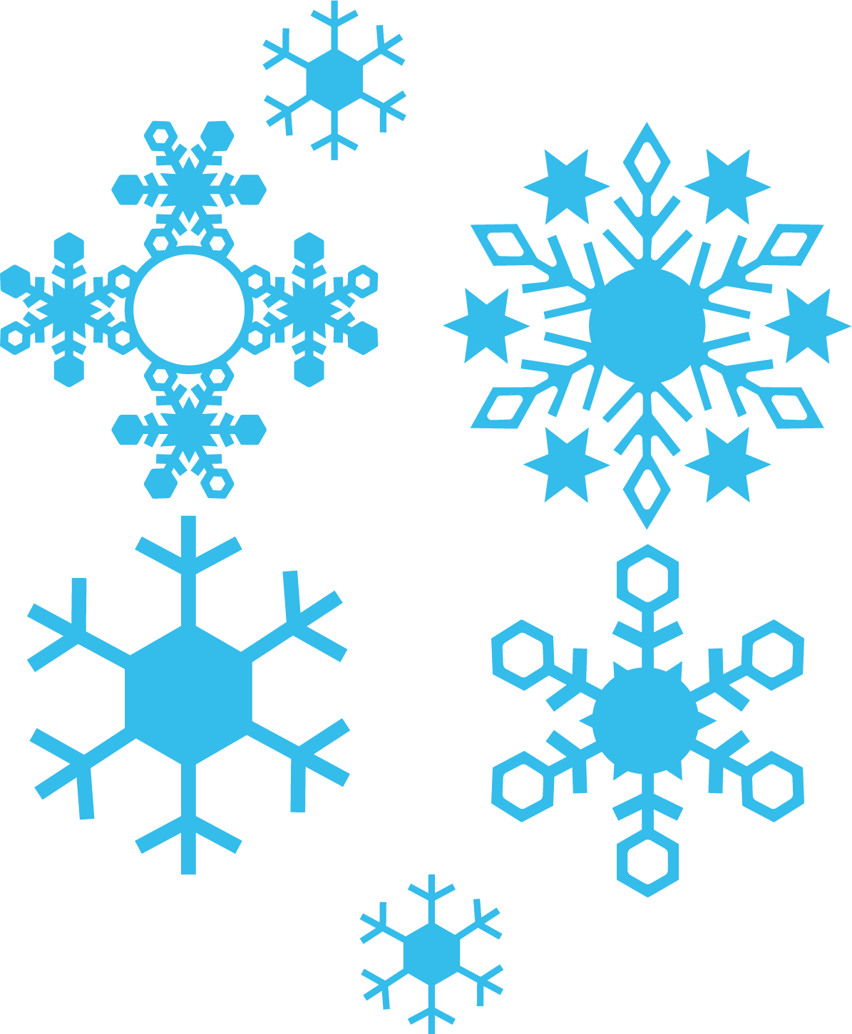 Snowflake Euclidean vector - Pure vector snowflakes image png download ...