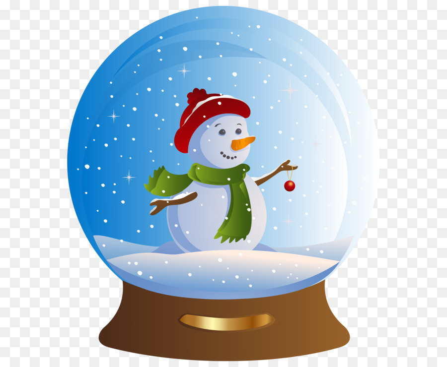 Snow globe Snowman Santa Claus Christmas Clip art - Snowman Snowglobe Transparent PNG Clip Art Image png download - 5523*6285 - Free Transparent Snow Globes png Download.