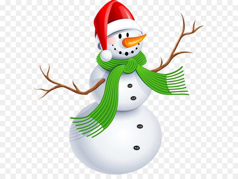 Snowman Christmas ornament Christmas decoration - Snowman with Green Scarf PNG Clipart Picture png download - 3581*3651 - Free Transparent Christmas  png Download.