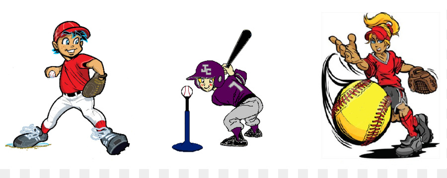 Fastpitch softball Pitcher Clip art - T-Ball Cliparts png download - 1015*386 - Free Transparent Fastpitch Softball png Download.