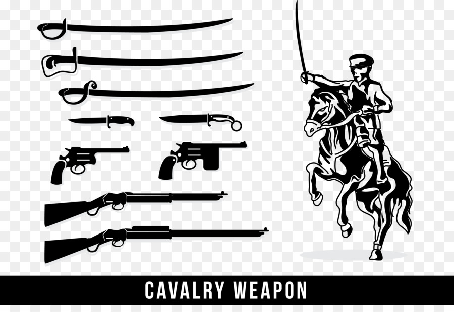Weapon Cavalry Soldier Silhouette - Hand painted soldiers png download - 5833*3933 - Free Transparent Weapon png Download.
