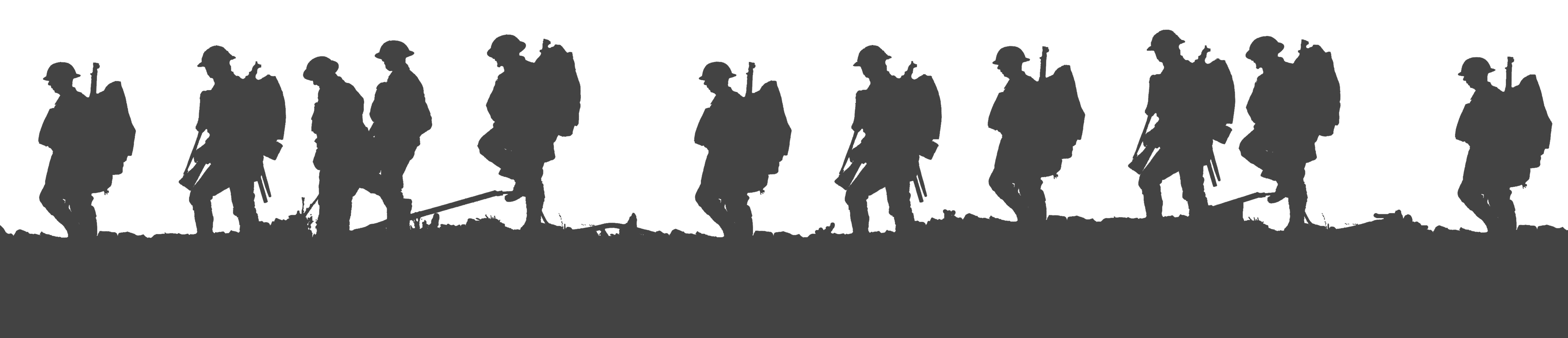 Lest we forget First World War Soldier Silhouette Military - soldiers ...