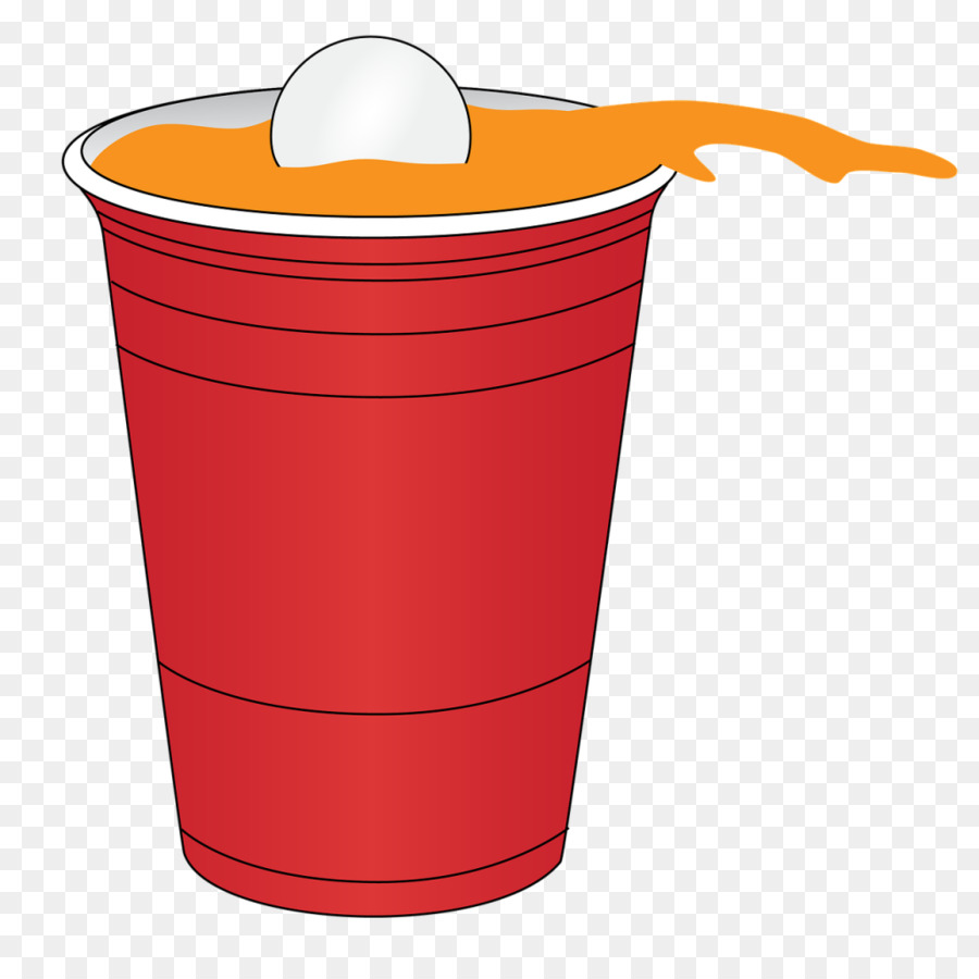 Beer pong Ping Pong Drinking game - plastic cup png download - 1024*1024 - Free Transparent Beer png Download.