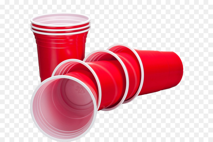 Plastic cup Solo Cup Company Beer pong Disposable cup - disposable cups png download - 662*600 - Free Transparent Plastic Cup png Download.