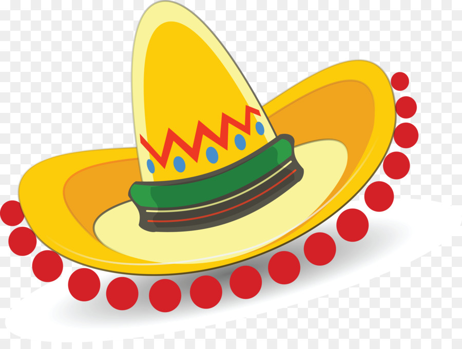 Mexican cuisine Sombrero Hat Cartoon - hat png download - 798*800 ...