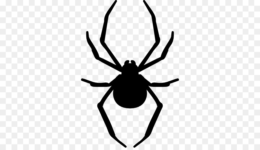 Stencil Spider Art Silhouette - spider vector png download - 512*512 - Free Transparent Stencil png Download.