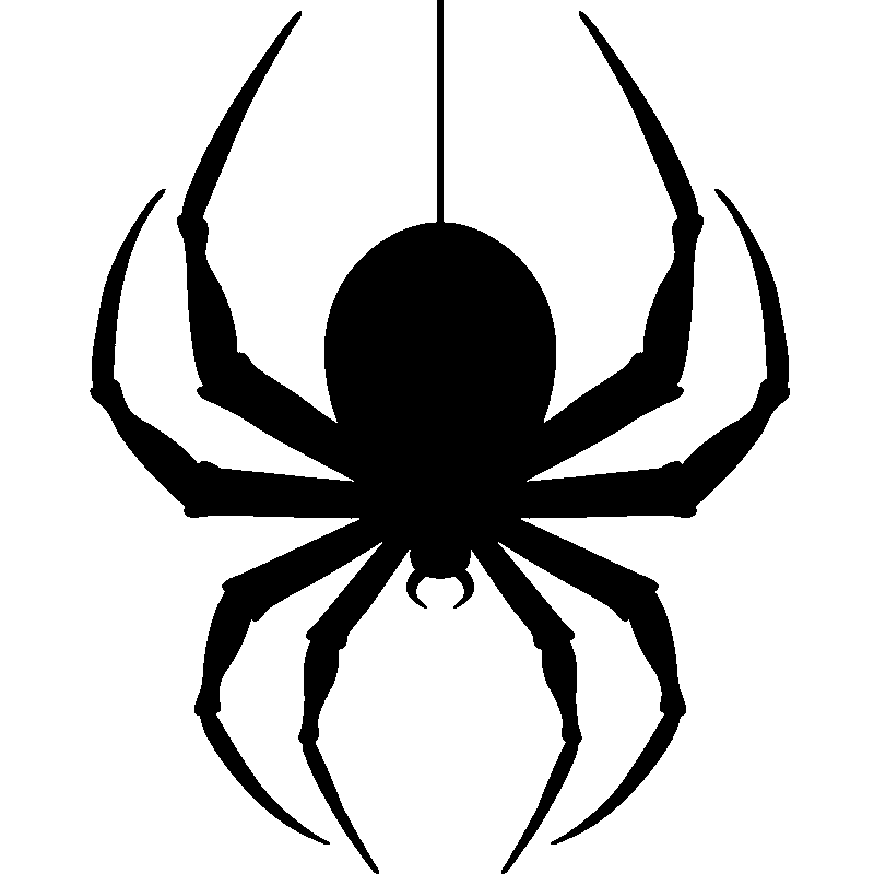 Spider Clip art - Hanging Spider PNG Transparent Image png download ...