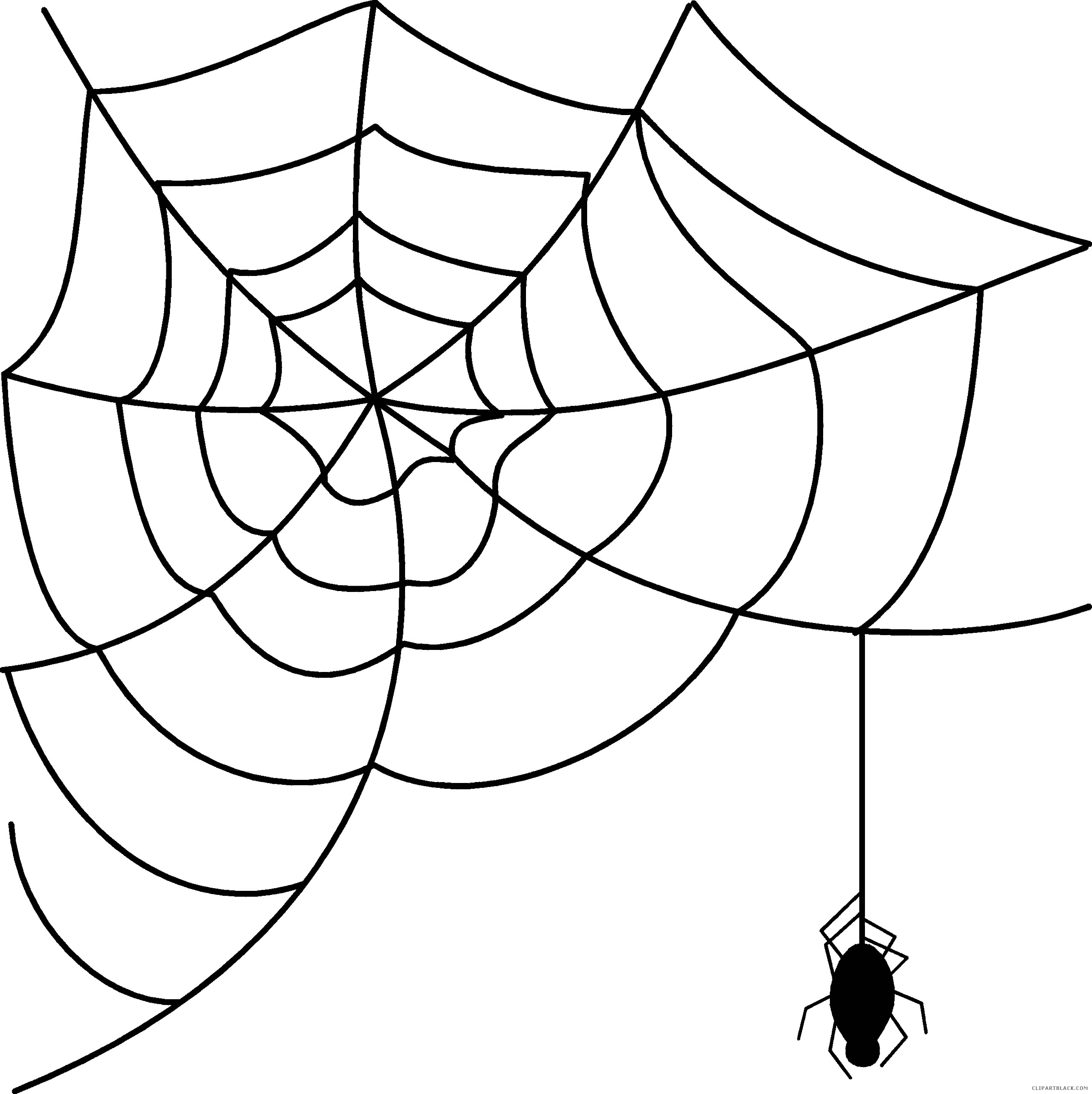 Clip Art Spider Web Openclipart Download Spider Png Download